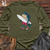 Viking Goods Surfing Fish Long Sleeve Military Green / L