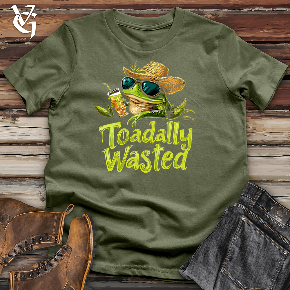 Viking Goods Toadally Wasted Softstyle Tee Military Green / L