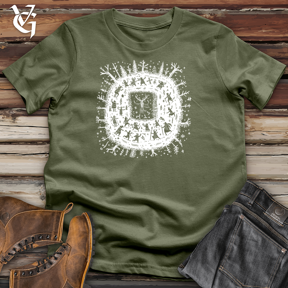 Viking Goods Viking Festival Dance Tee Military Green / L