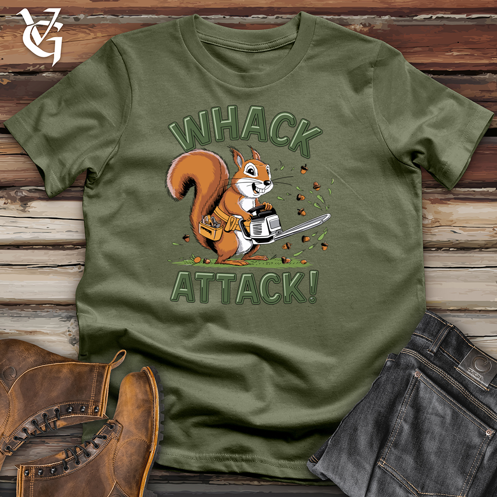 Viking Goods Whack Attack! Softstyle Tee Military Green / L
