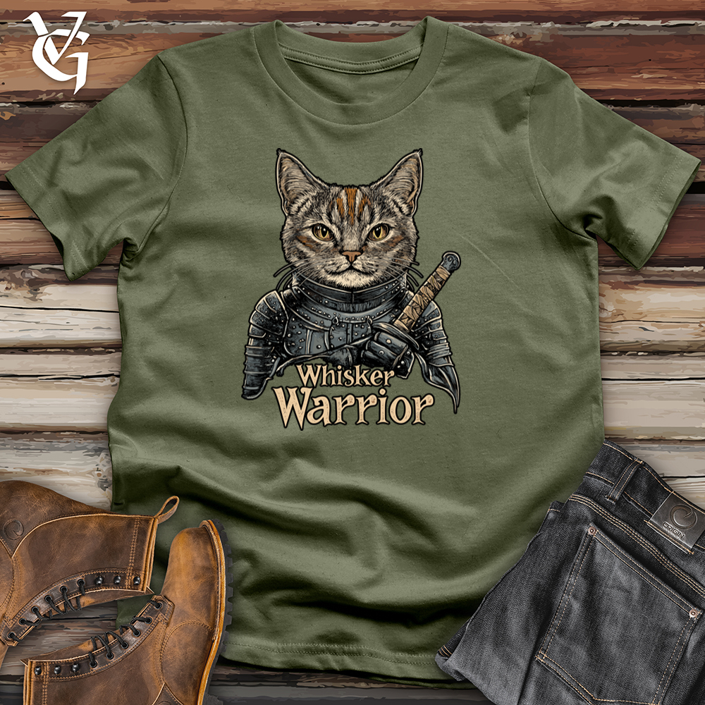 Viking Goods Whisker Warrior Softstyle Tee Military Green / L