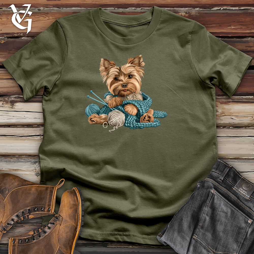 Viking Goods Yorkie Knits Charm Cotton Tee Military Green / L