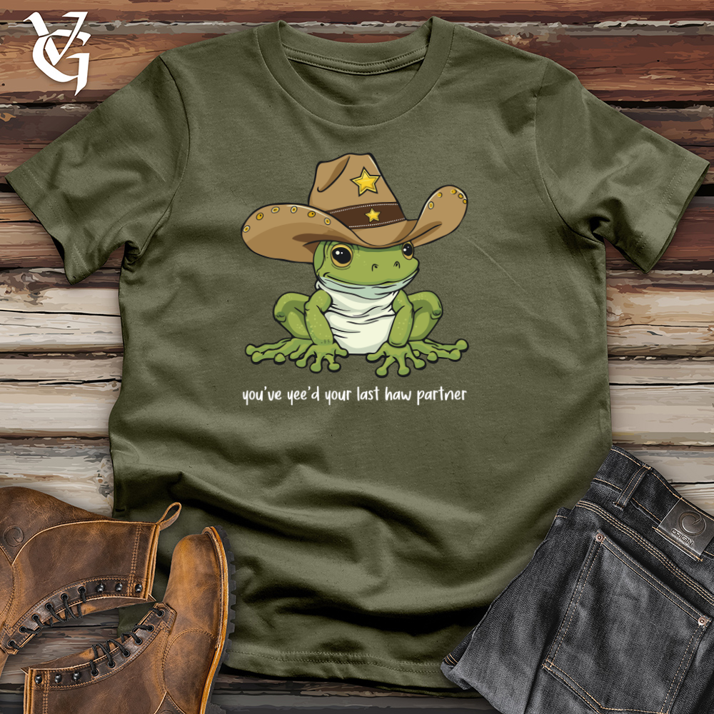 Viking Goods You Just Yee'd Your Last Haw Cotton Tee Military Green / L