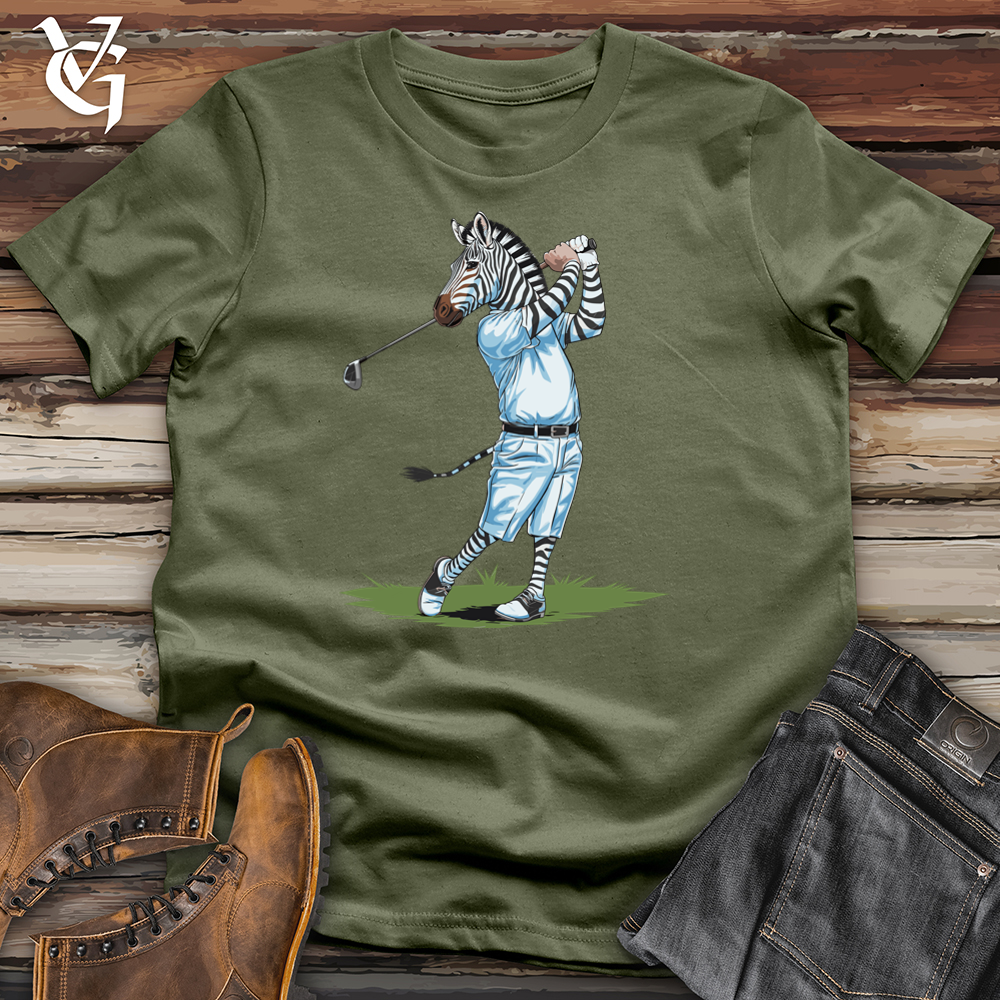 Viking Goods Zebra Zingers Softstyle Tee Military Green / L
