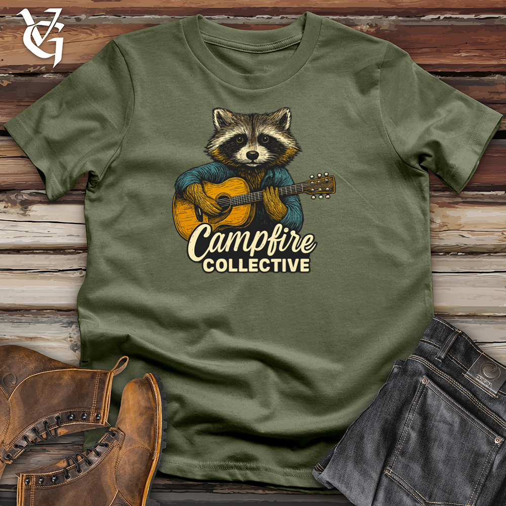 Viking Goods Campfire Collective Softstyle Tee Military Green / S