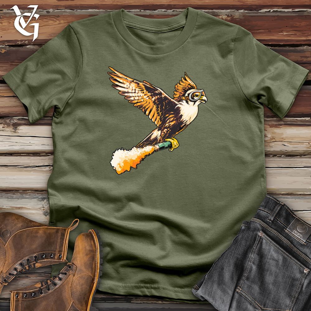 Viking Goods Falcon Rocket Softstyle Tee Military Green / S