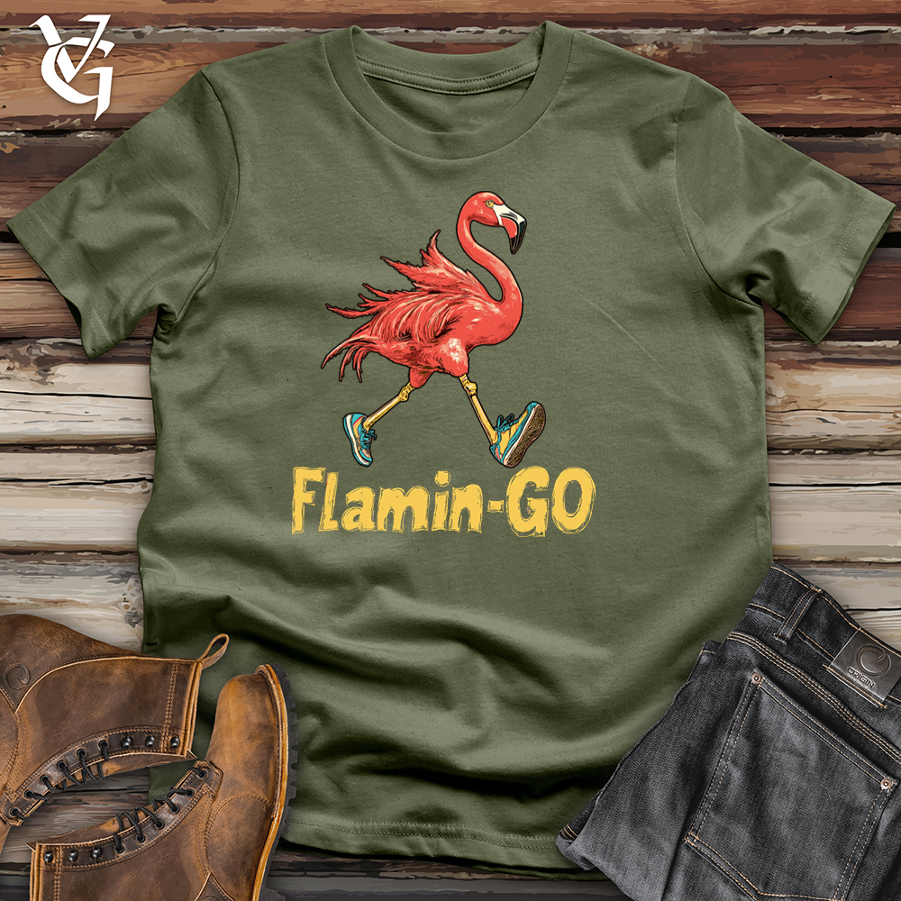 Viking Goods Flamin-Go Softstyle Tee Military Green / S