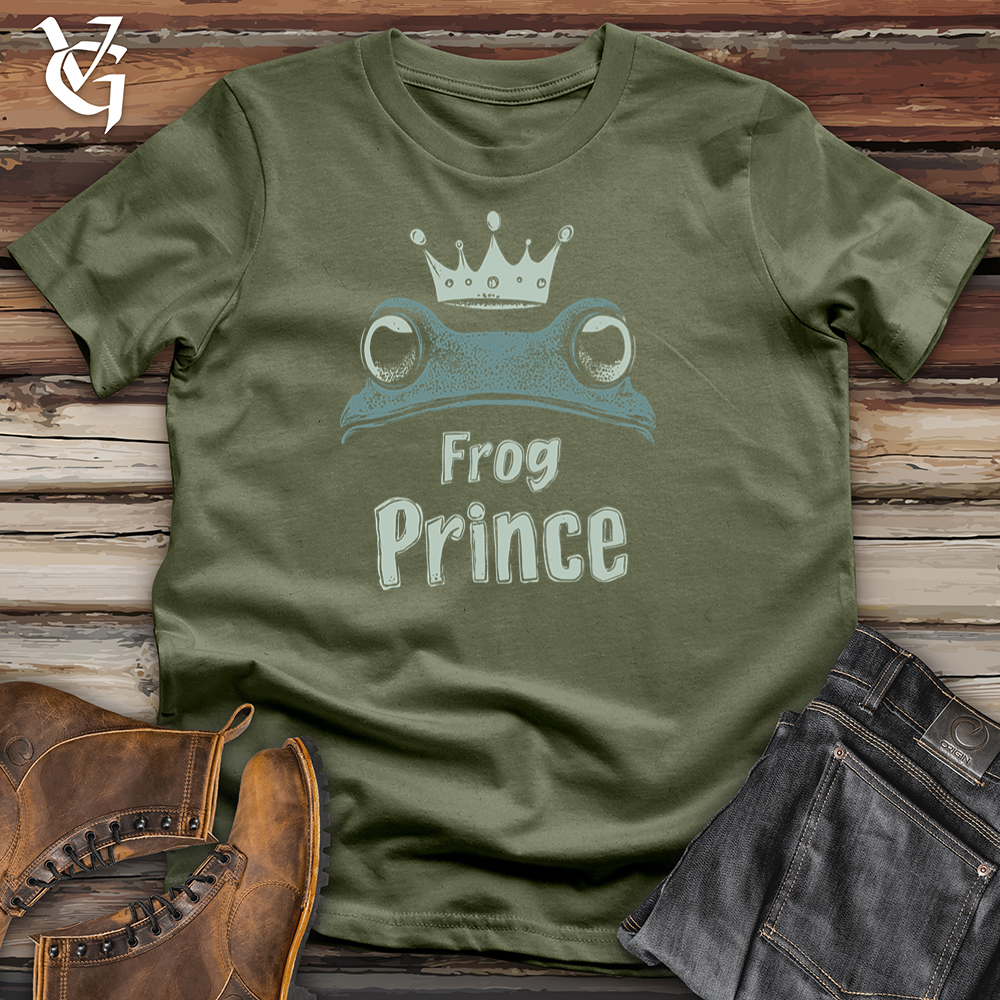 Viking Goods Frog Prince Softstyle Tee Military Green / S