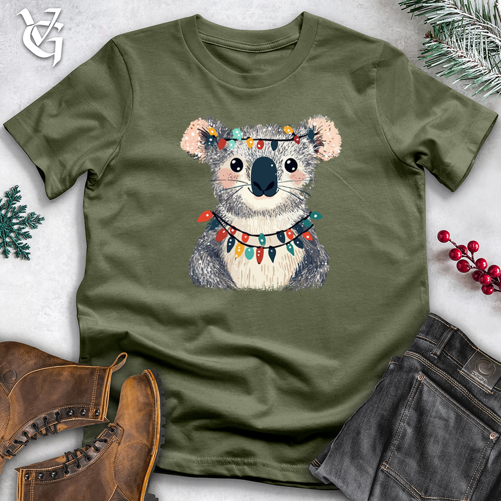 Viking Goods Koala Lights Softstyle Tee Military Green / S