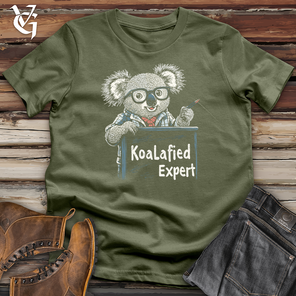 Viking Goods Koalafied Expert Softstyle Tee Military Green / S