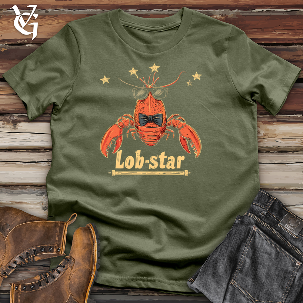 Viking Goods Lobstar Softstyle Tee Military Green / S