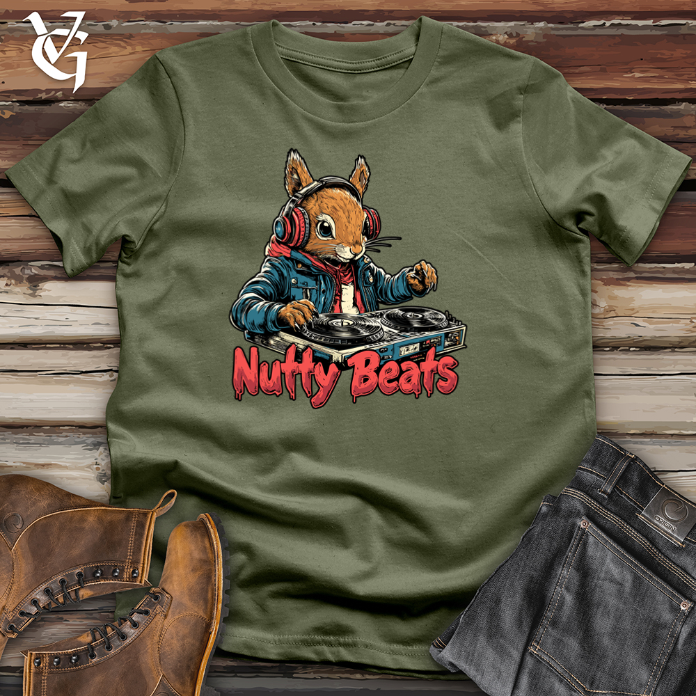 Viking Goods Nutty Beats Softstyle Tee Military Green / S
