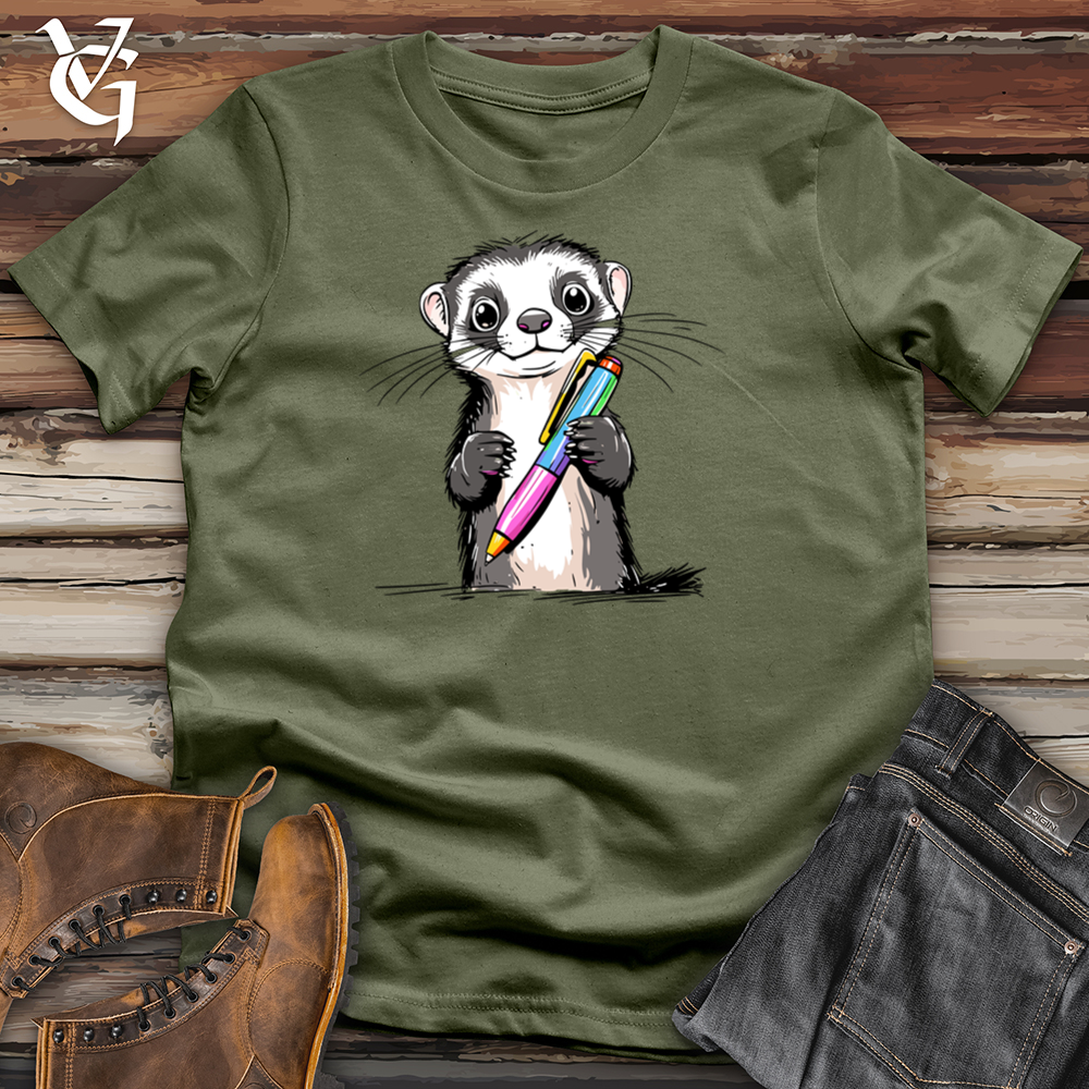 Viking Goods Otter Penman Softstyle Tee Military Green / S