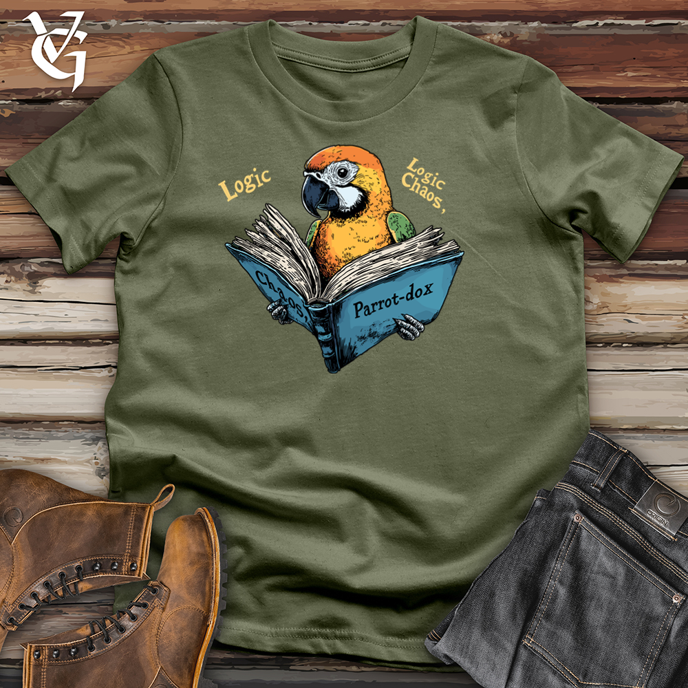 Viking Goods Parrotdox Softstyle Tee Military Green / S