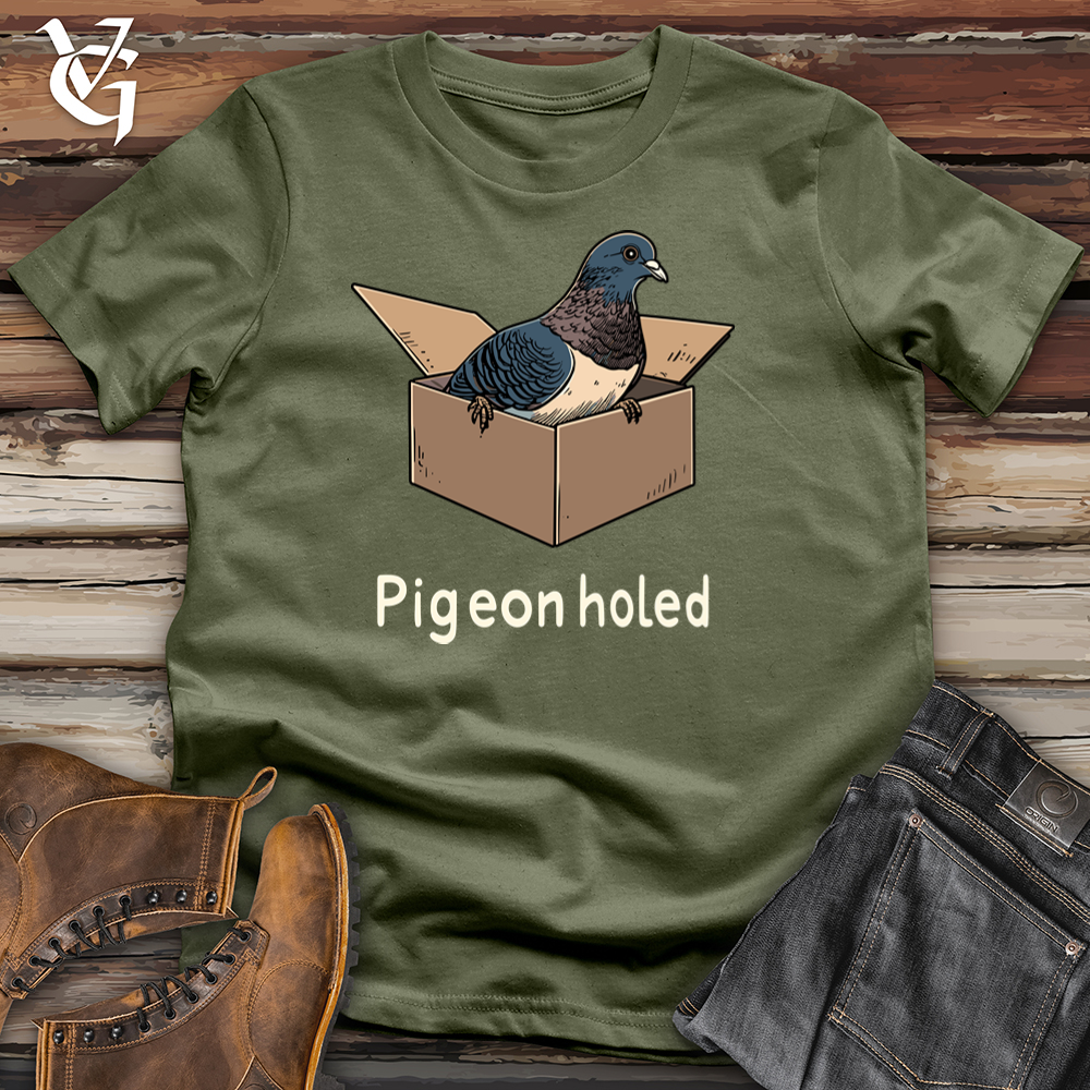 Viking Goods Pigeonholed Softstyle Tee Military Green / S