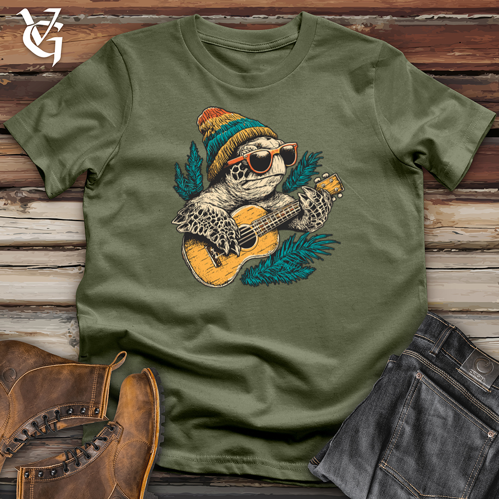 Viking Goods Sea Turtle James Softstyle Tee Military Green / S