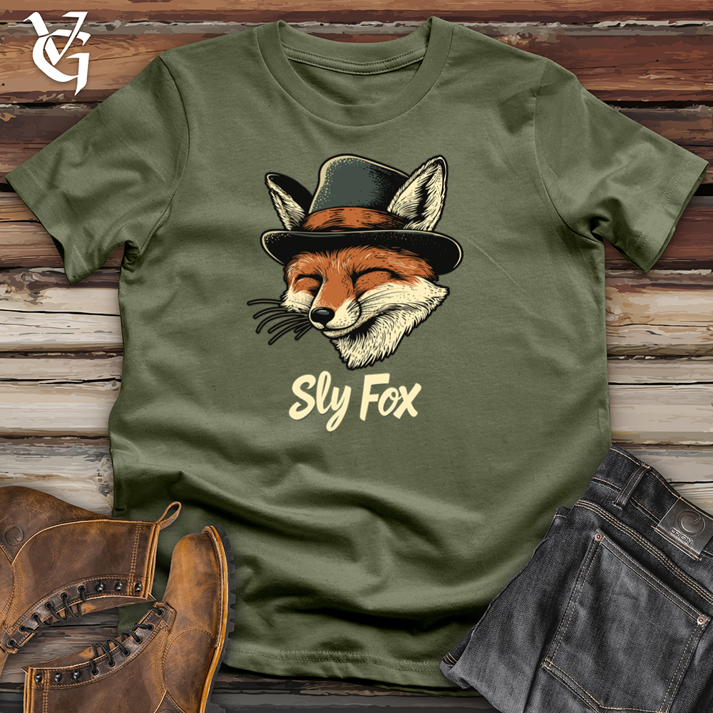 Viking Goods Sly Fox Softstyle Tee Military Green / S