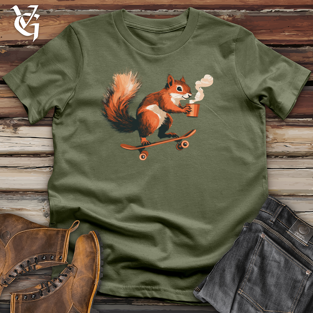 Viking Goods Squirrel Games Softstyle Tee Military Green / S