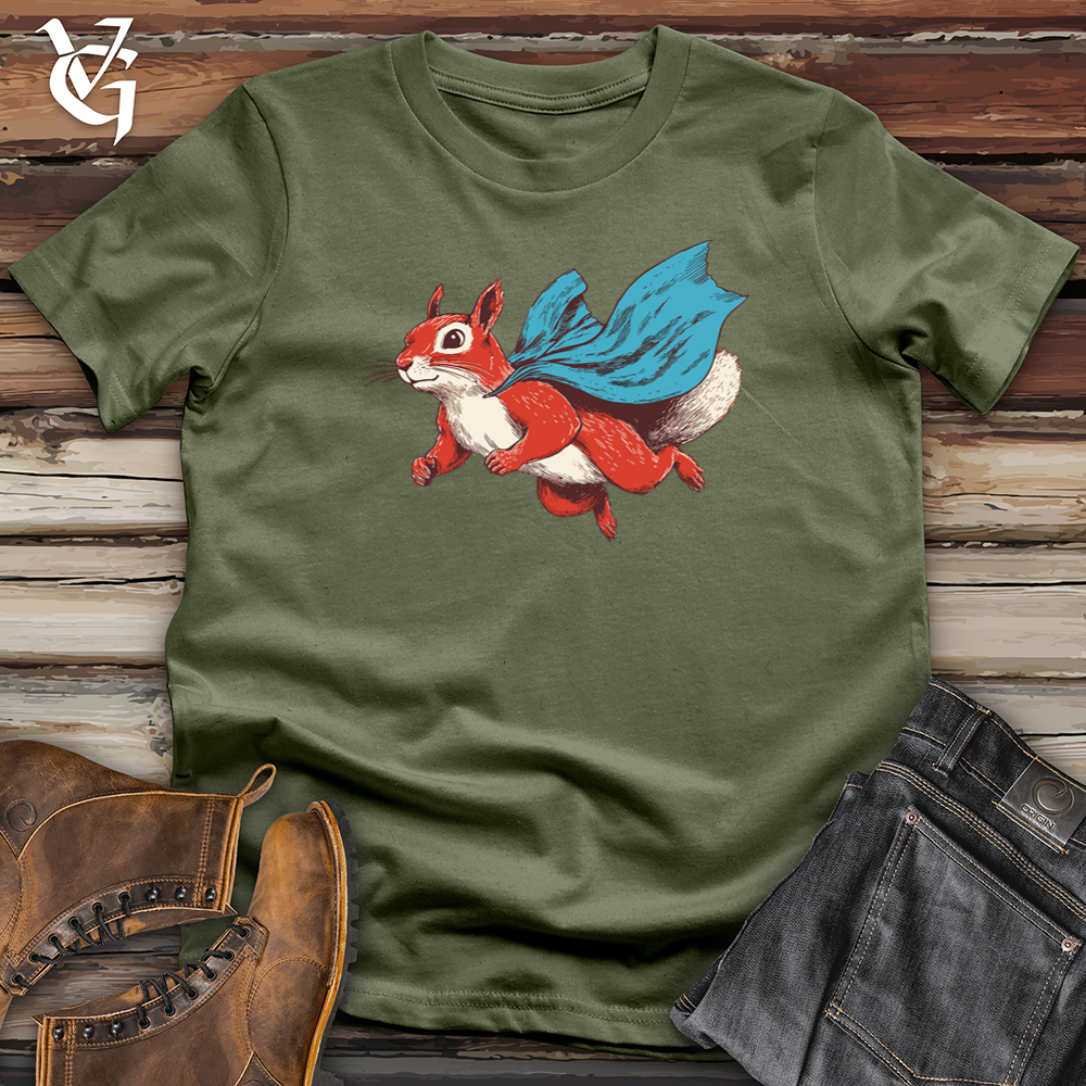 Viking Goods Super Squirrel Softstyle Tee Military Green / S