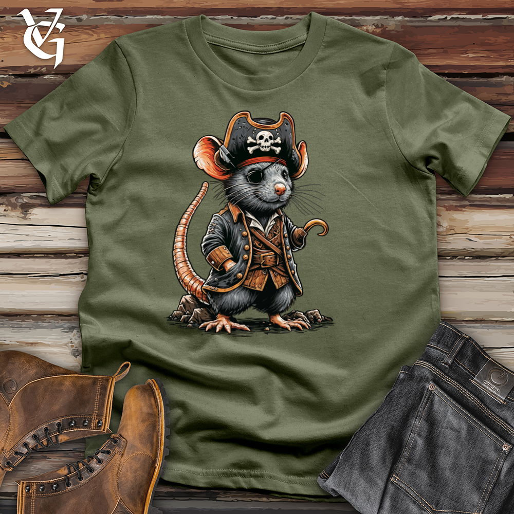 Viking Goods Pirat Softstyle Tee Military Green / XS