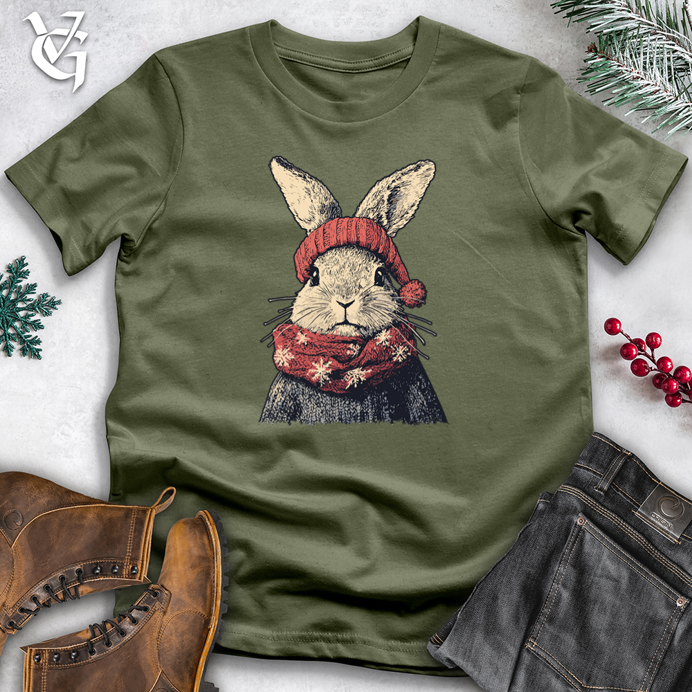 Viking Goods Winter Rabbit Softstyle Tee Military Green / XS