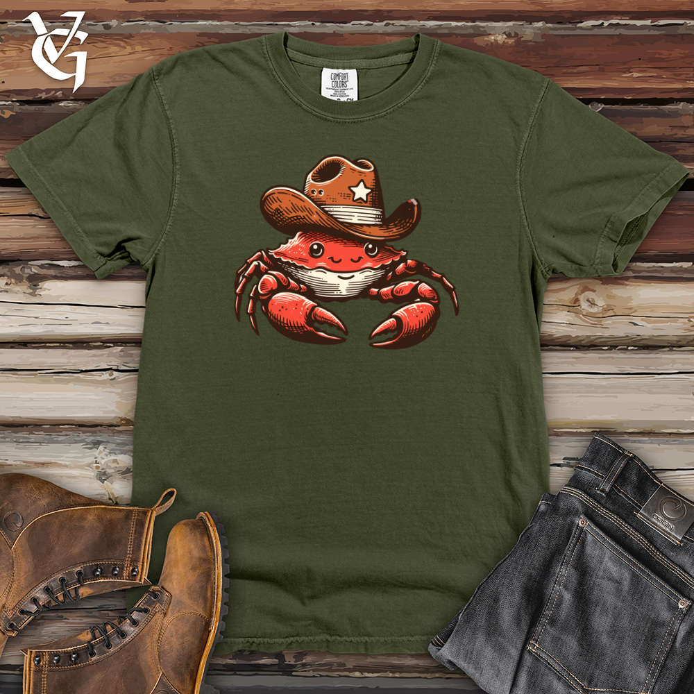 Viking Goods Cowboy Crab Heavy Cotton Comfort Colors Tee Moss / L