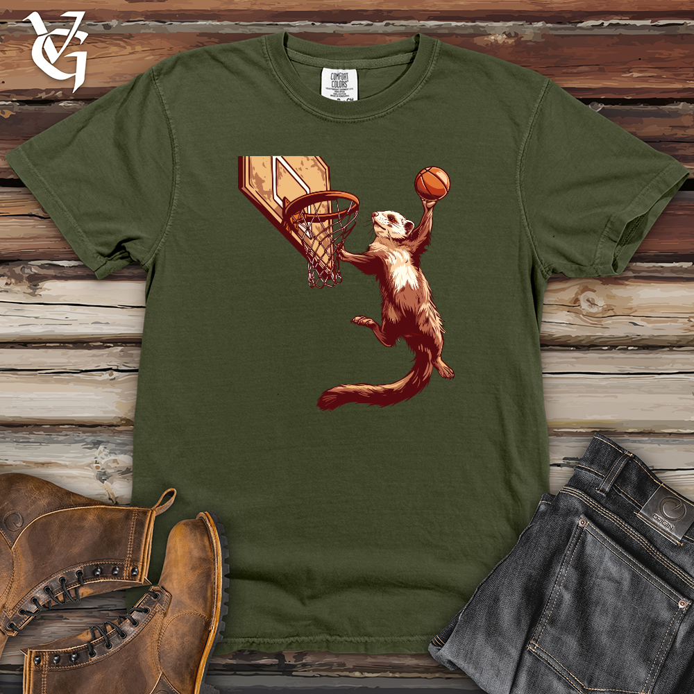 Viking Goods Ferret Dunk Master Heavy Cotton Comfort Colors Tee Moss / L