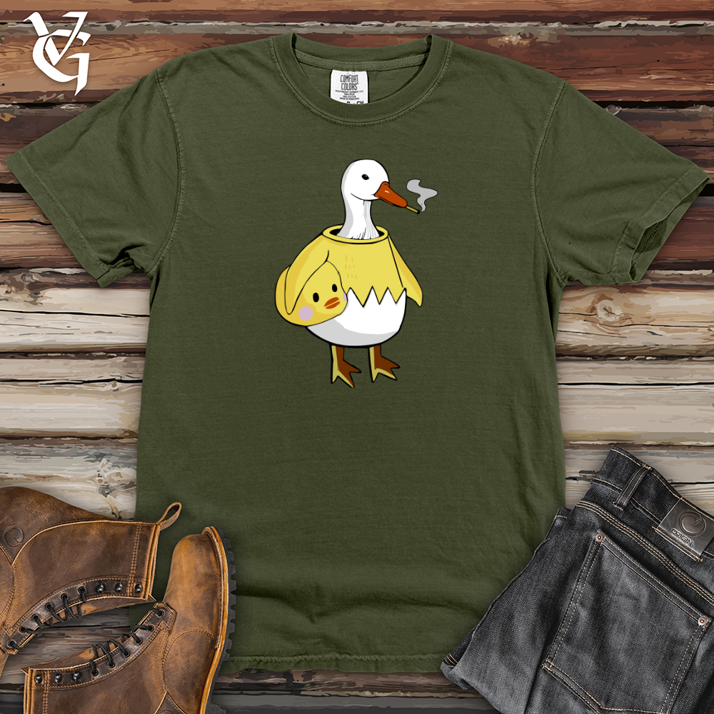 Viking Goods Goose Smoke Break Heavy Cotton Comfort Colors Tee Moss / L