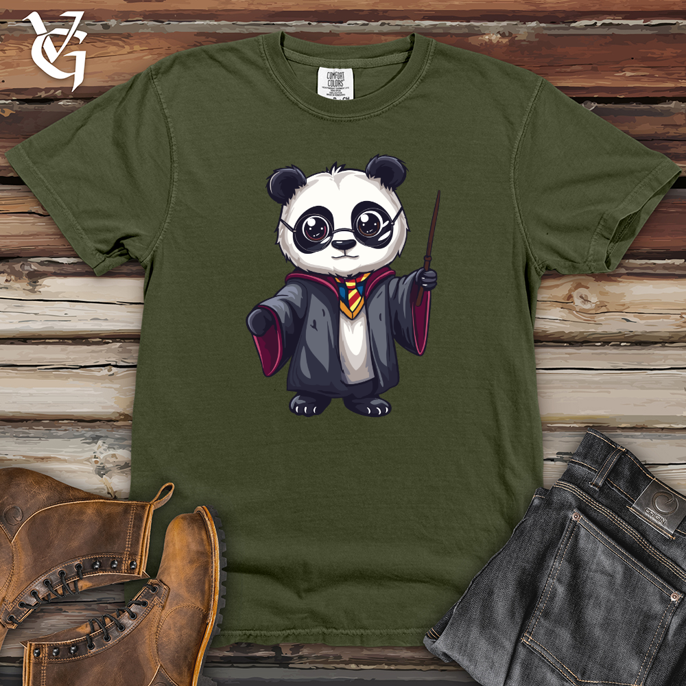 Viking Goods Panda Wizard Heavy Cotton Comfort Colors Tee Moss / L