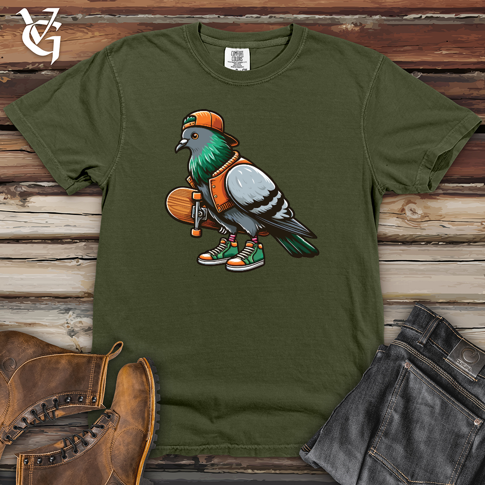 Viking Goods Pigeon Streetwear Heavy Cotton Comfort Colors Tee Moss / L