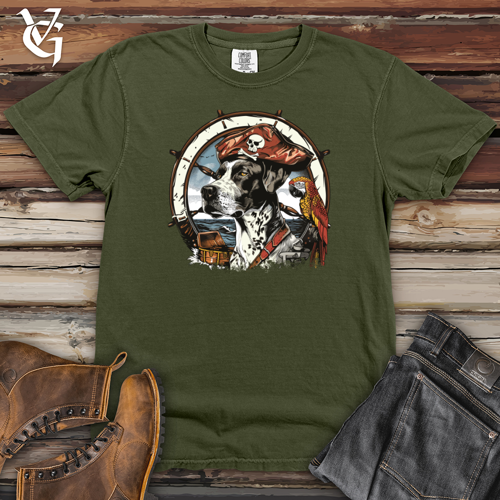 Viking Goods Pirate Pointer Captain Heavy Cotton Comfort Colors Tee Moss / L
