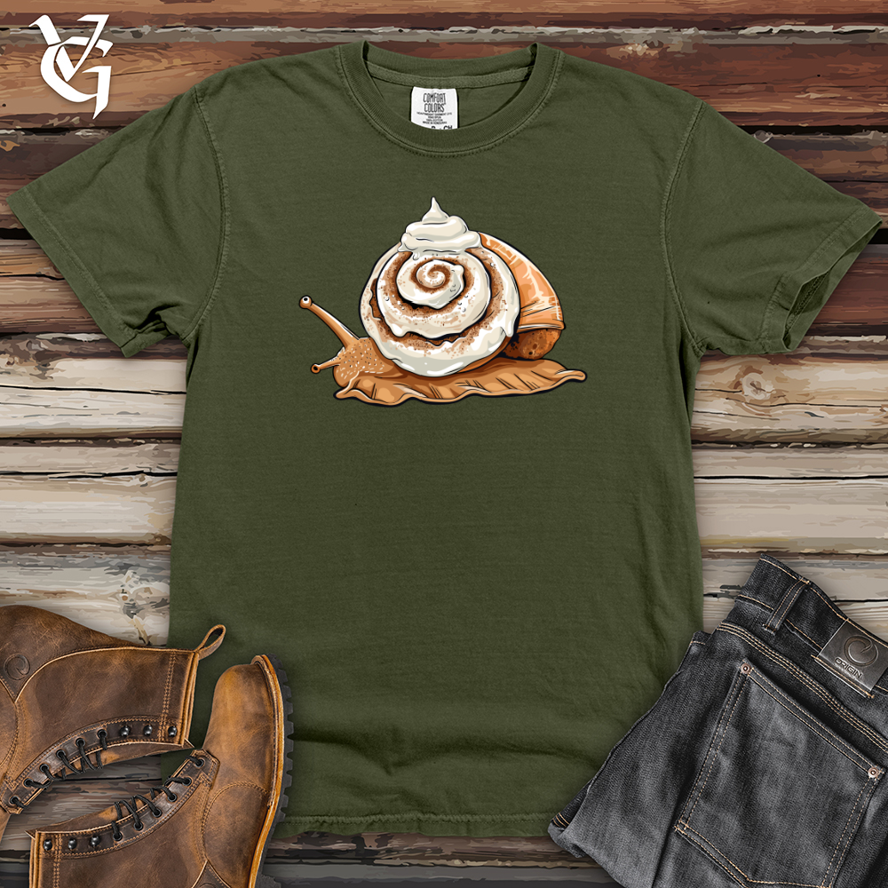 Viking Goods Snail Cinnamon Delight Heavy Cotton Comfort Colors Tee Moss / L
