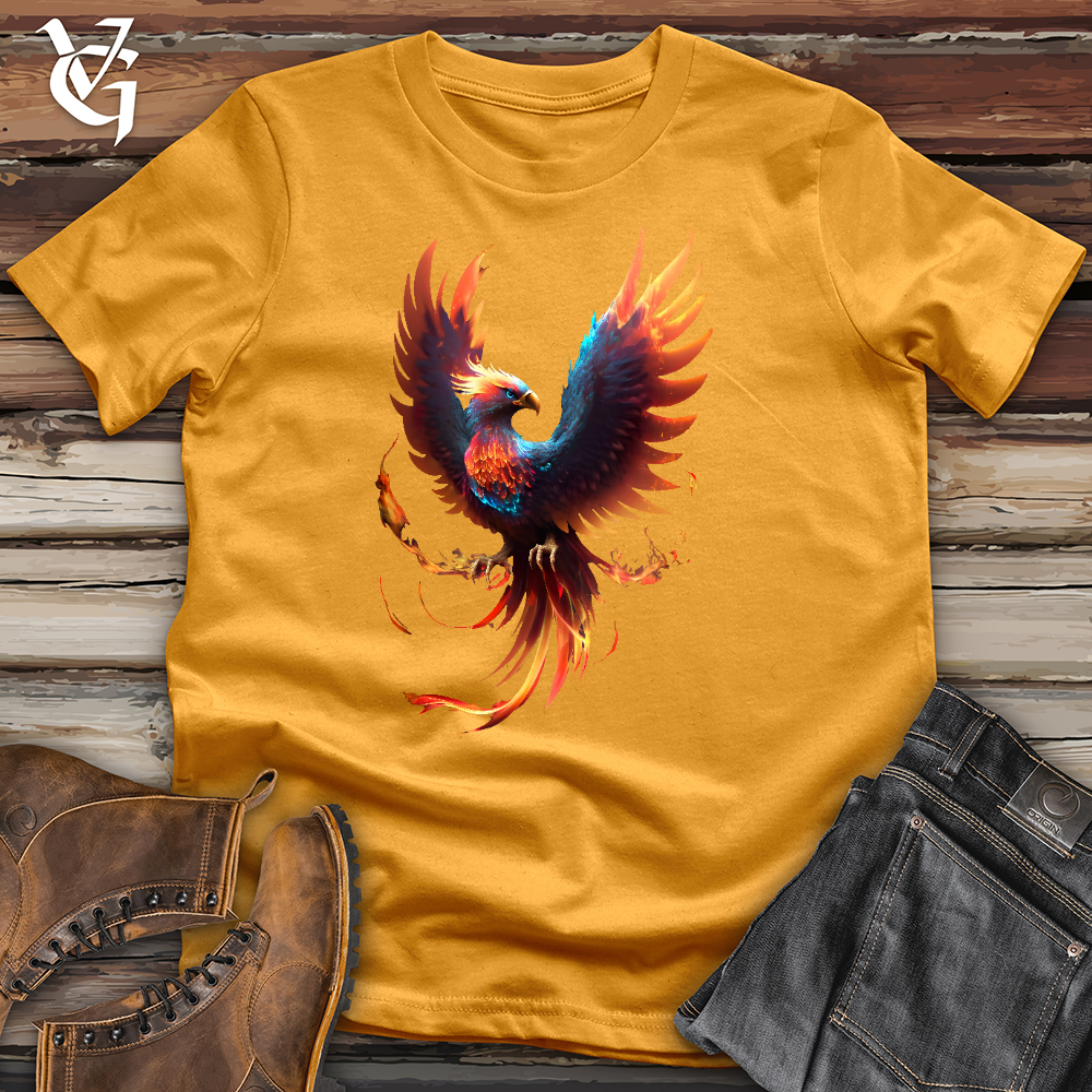Viking Goods Fire Bird Cotton Tee Mustard / L