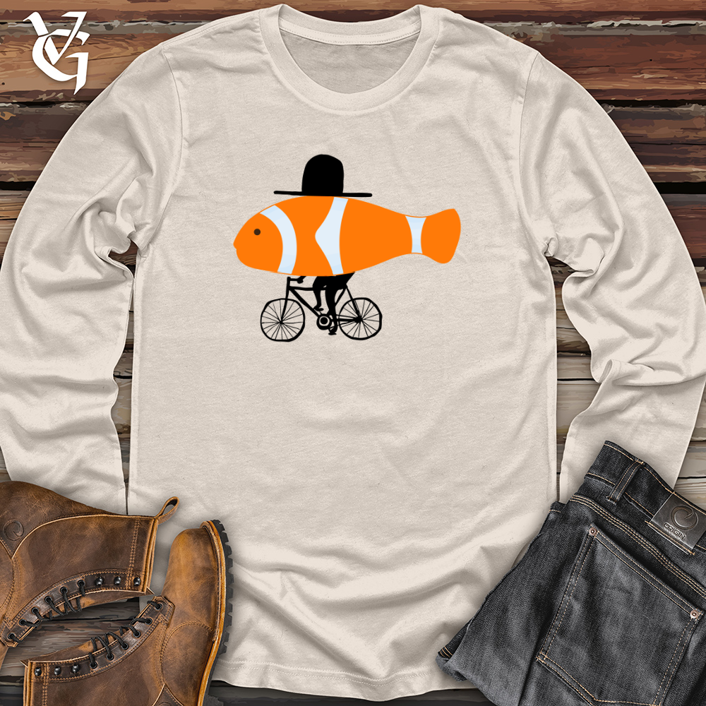 Viking Goods Clown Fish Top Hat Long Sleeve Natural / L