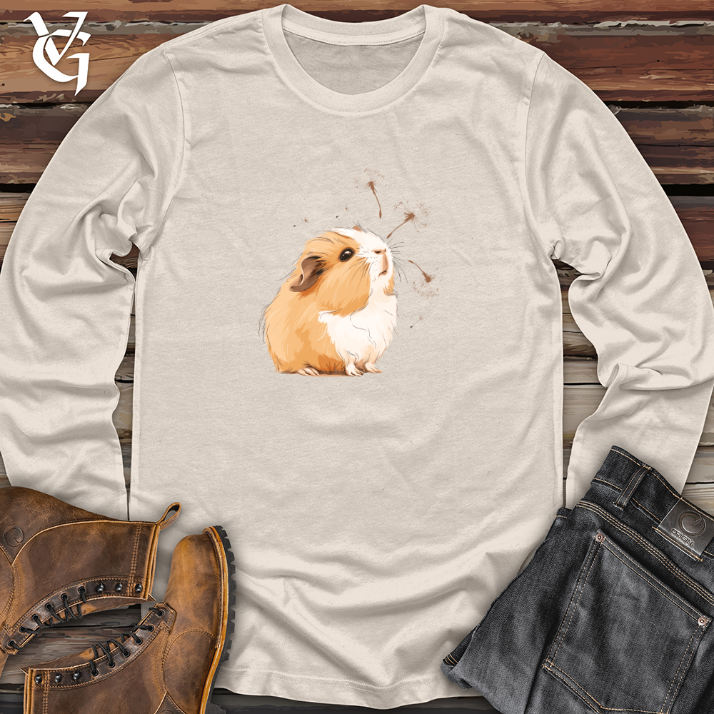 Viking Goods Guinea Pig Whimsy Long Sleeve Natural / L