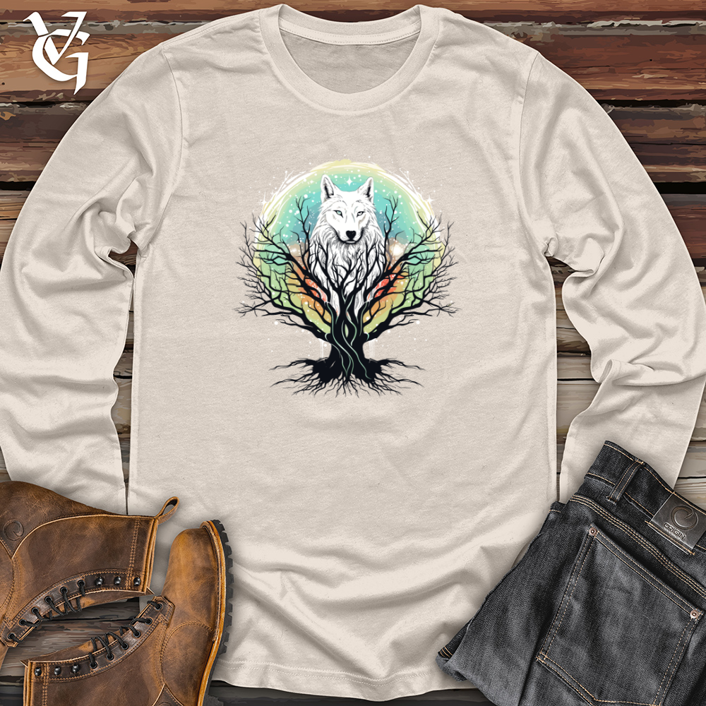 Viking Goods Wolf Spirit Harmony Long Sleeve Natural / L