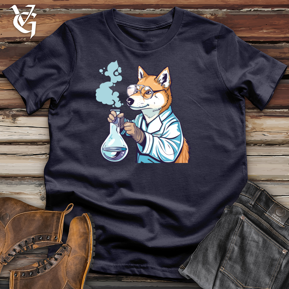 Viking Goods Akita Chemist Curiosity Cotton Tee Navy / L