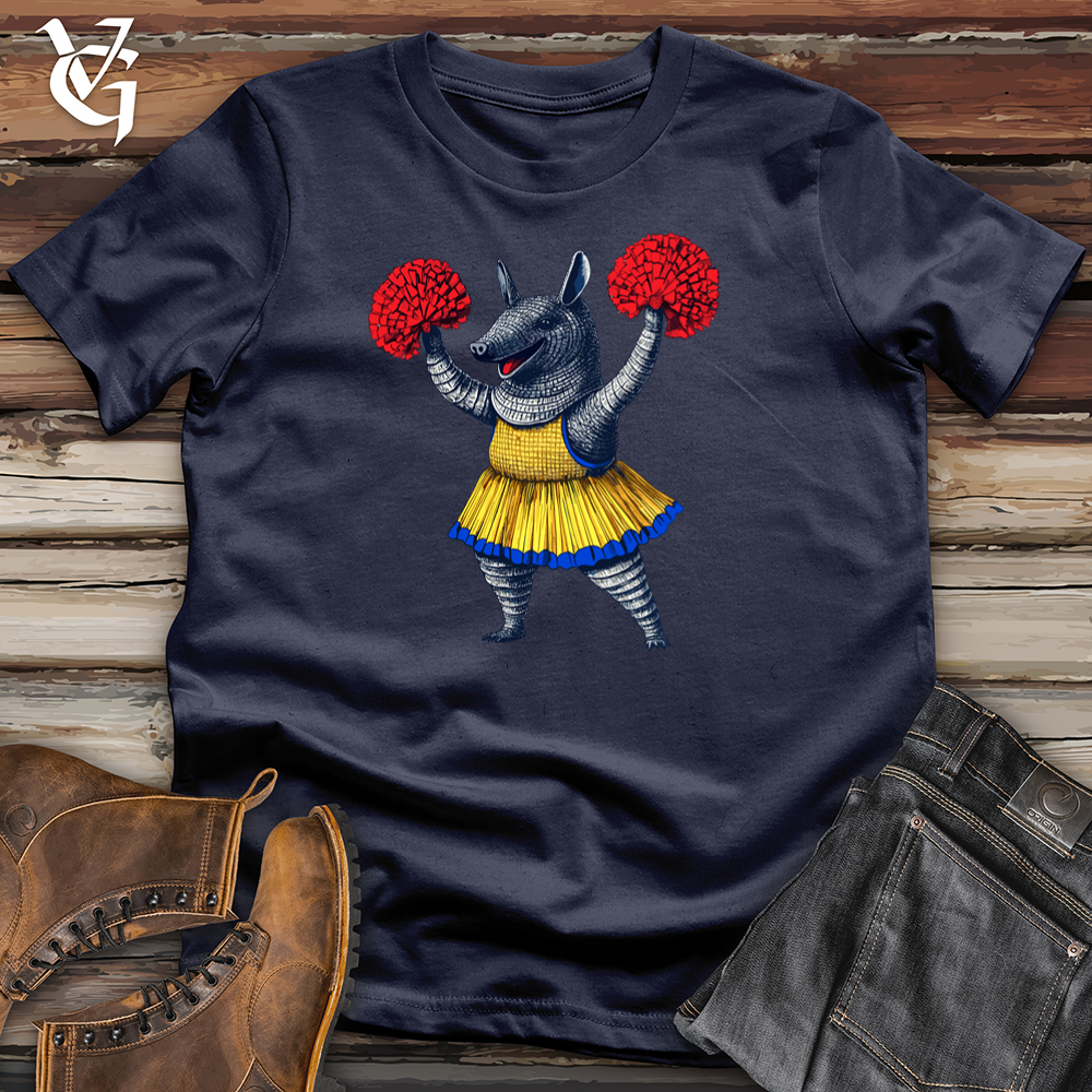 Viking Goods Armadillo Cheerleader Softstyle Tee Navy / L