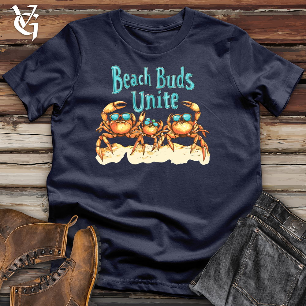 Viking Goods Beach Buds Unite Softstyle Tee Navy / L