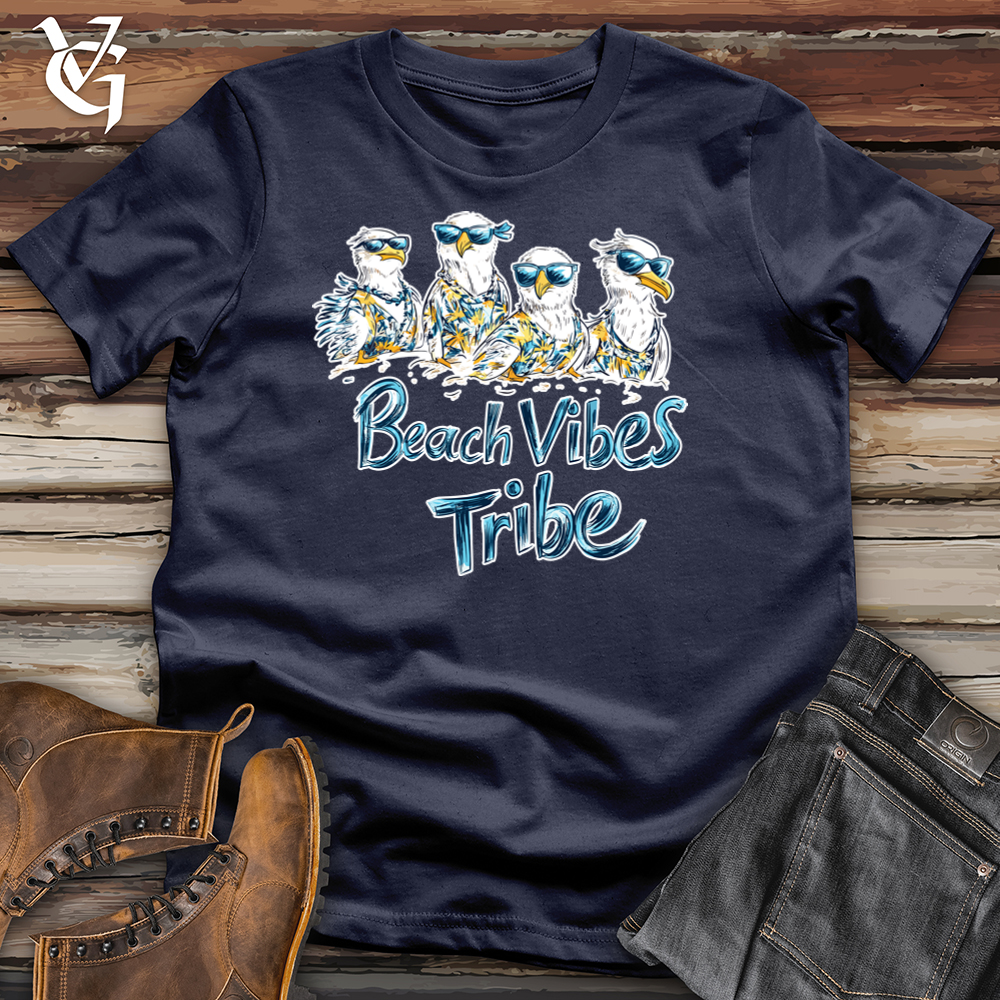 Viking Goods Beach Vibes Tribe Softstyle Tee Navy / L