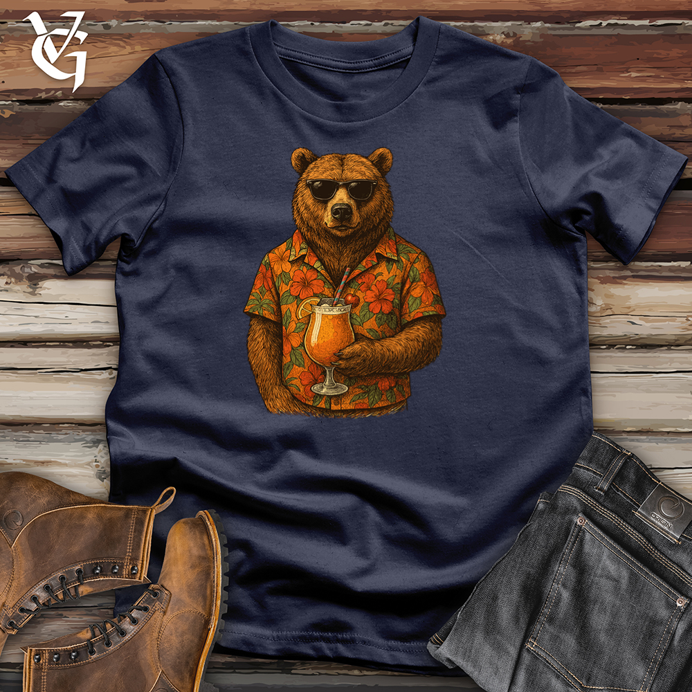 Viking Goods Bear Tee Navy / L