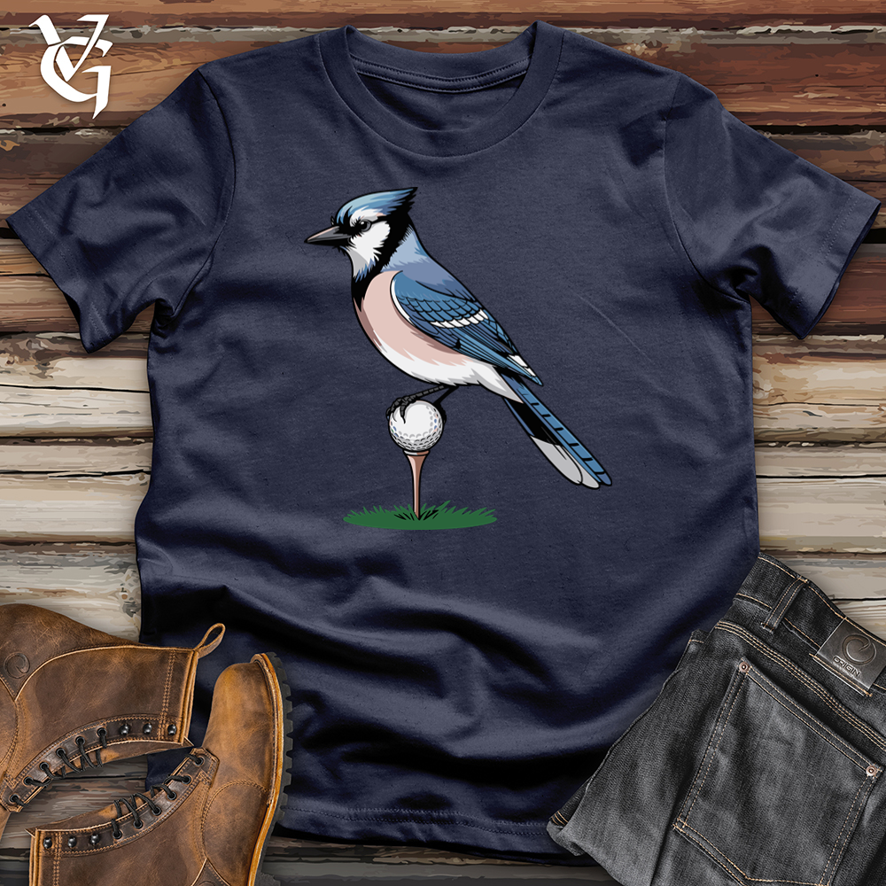 Viking Goods Bird Softstyle Tee Navy / L