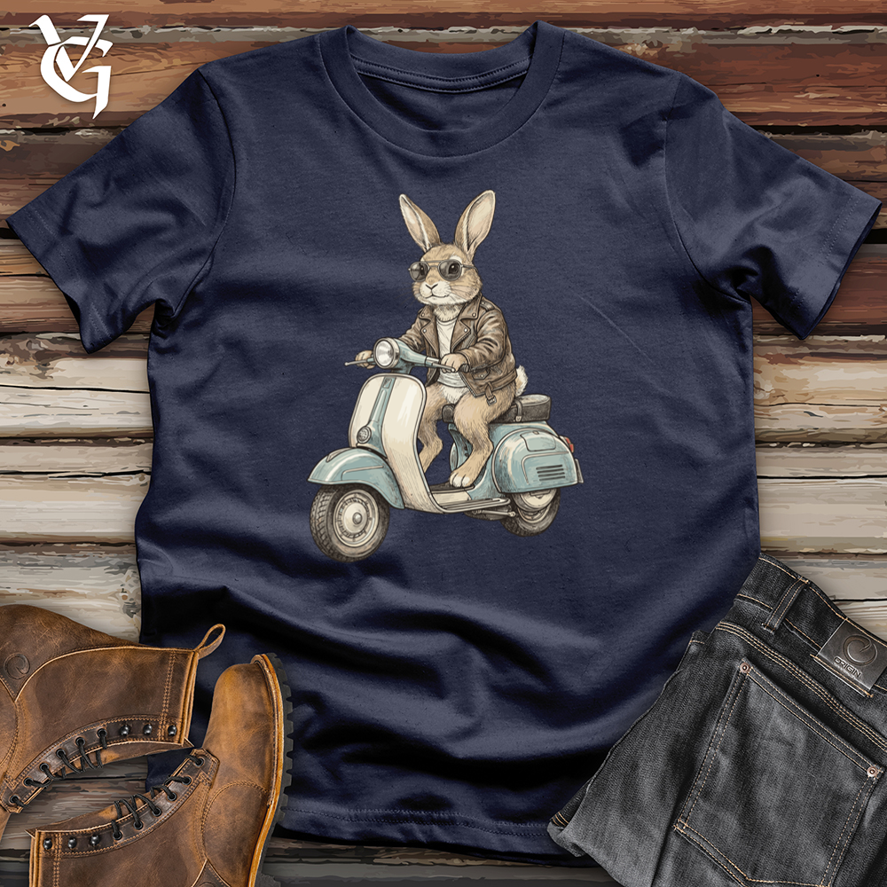 Viking Goods Bunny Scooter Tee Navy / L
