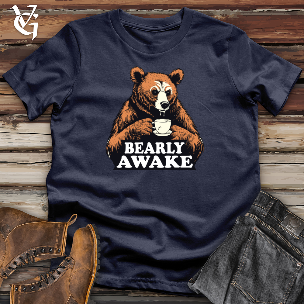 Viking Goods Buzzin Bear Softstyle Tee Navy / L