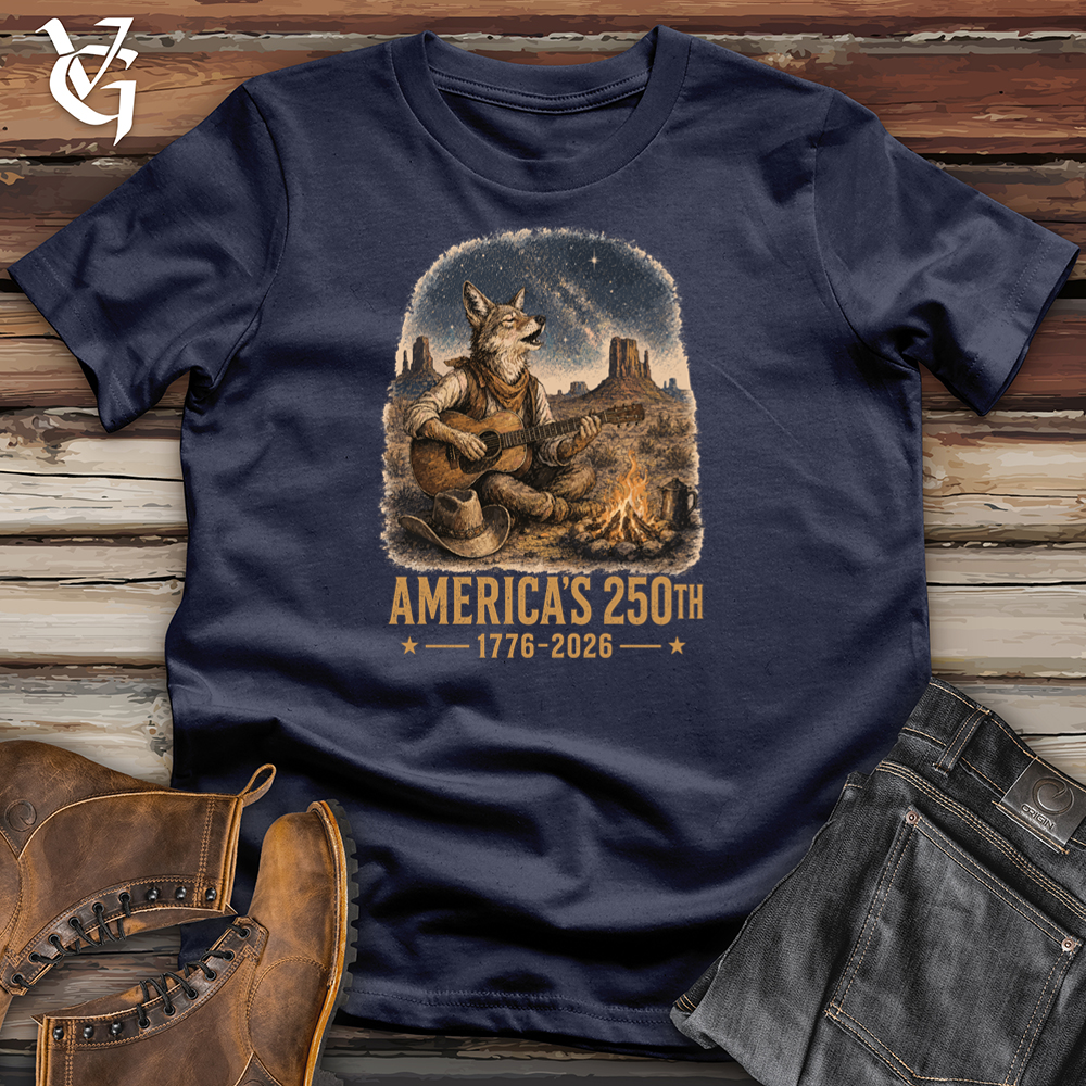 Viking Goods Campfire Coyote Softstyle Tee Navy / L