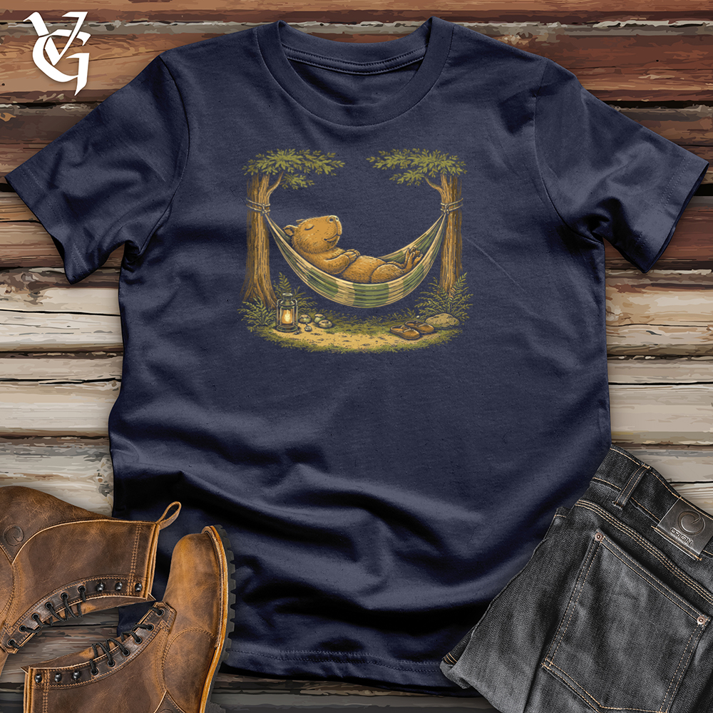 Viking Goods Capybara Hammock Tee Navy / L