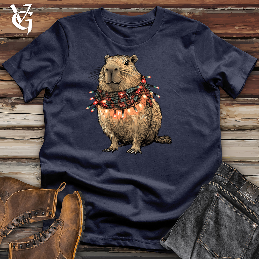 Viking Goods Capybara Lights Tee Navy / L