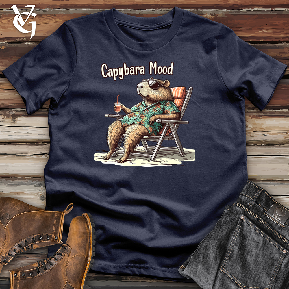 Viking Goods Capybara Mood Softstyle Tee Navy / L