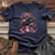 Viking Goods Chameleon Floral Fusion Softstyle Tee Navy / L