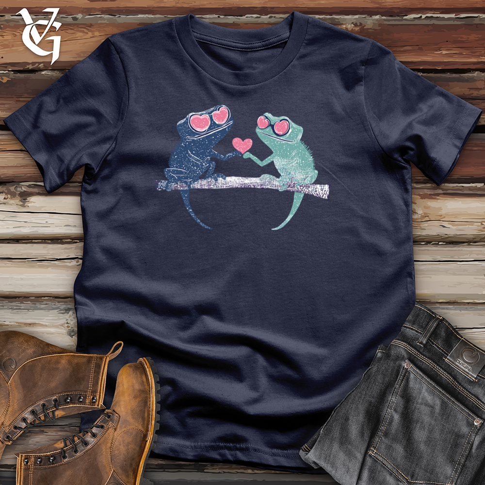 Viking Goods Chameleon Romance Softstyle Tee Navy / L